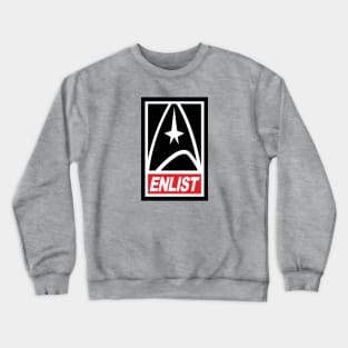 Enlist into Starfleet Crewneck Sweatshirt